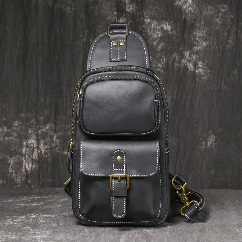 Sacoche cuir homme "VINTAGE LUOKIR"