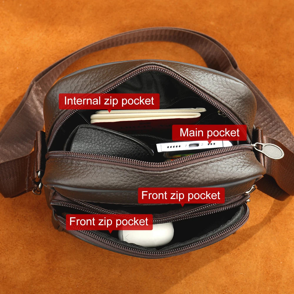 Sacoche cuir homme WESTAL