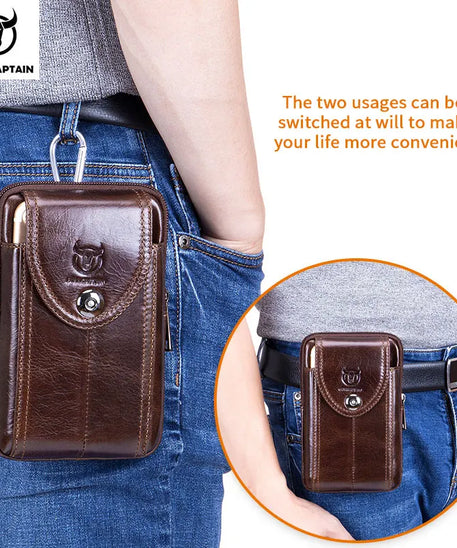 Sacoche homme cuir BULLCAPTAIN POCHETTE