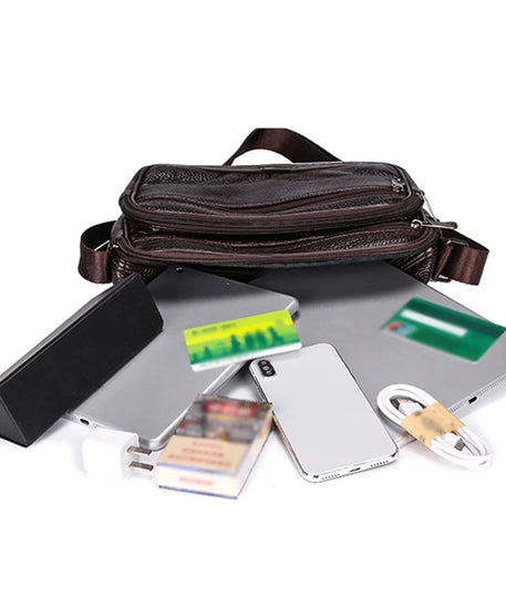 Sacoche homme cuir "MESSENGER"