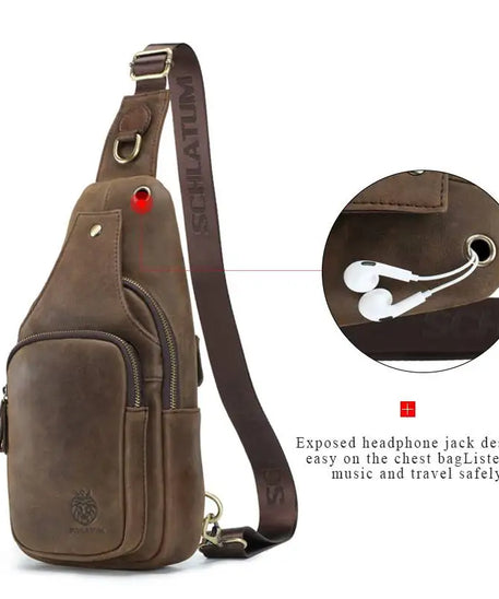 Sacoche homme cuir "SCHLATUM"