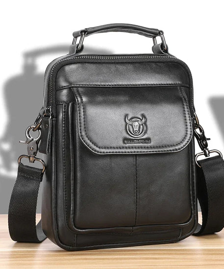 Sacoche homme cuir moyenne "BULLCAPTAIN"