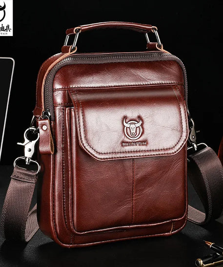 Sacoche homme cuir moyenne "BULLCAPTAIN"