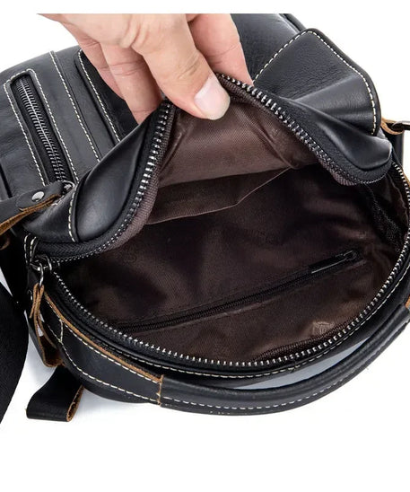 Sacoche cuir Homme "SMALL POCKET"