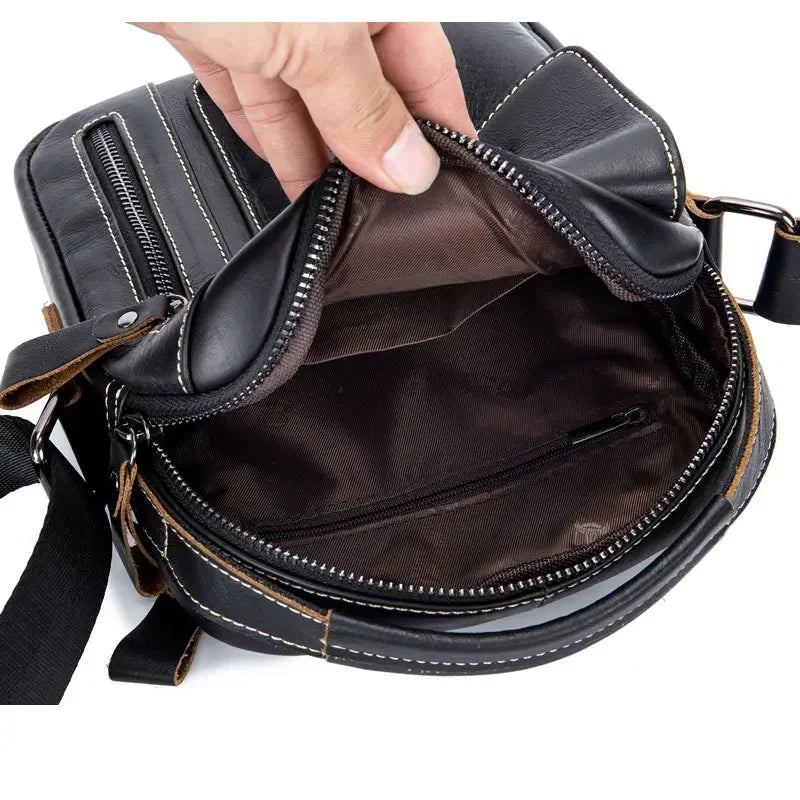 Sacoche cuir Homme "SMALL POCKET"