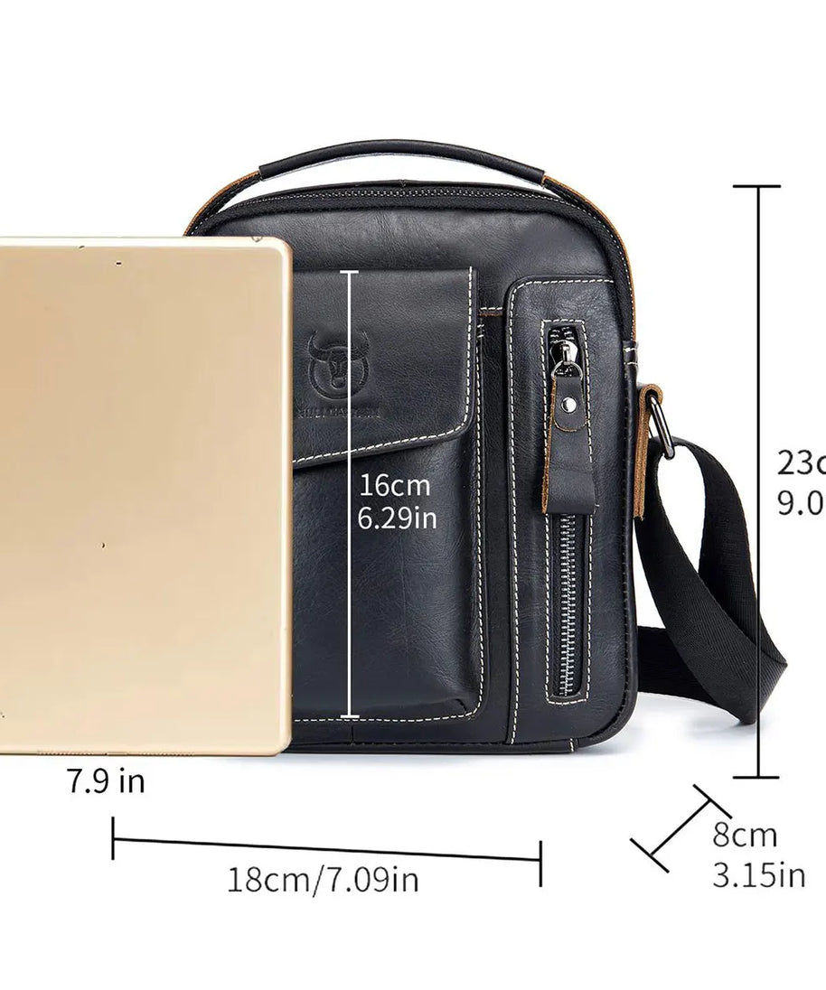 Sacoche cuir Homme "BULLCAPTAIN BOLSO"