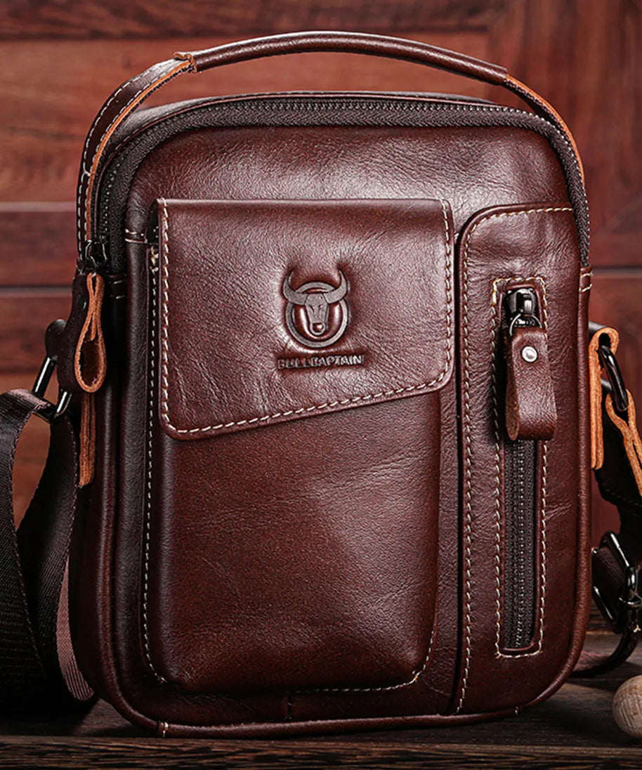 Sacoche cuir Homme "BULLCAPTAIN BOLSO"