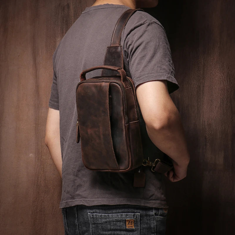 Sacoche Homme cuir "TRAVEL"