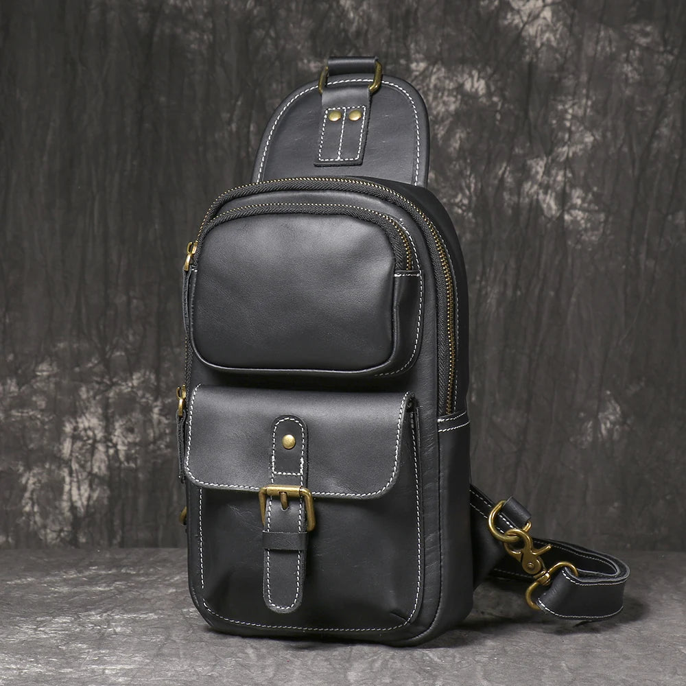 Sacoche cuir homme "VINTAGE LUOKIR"