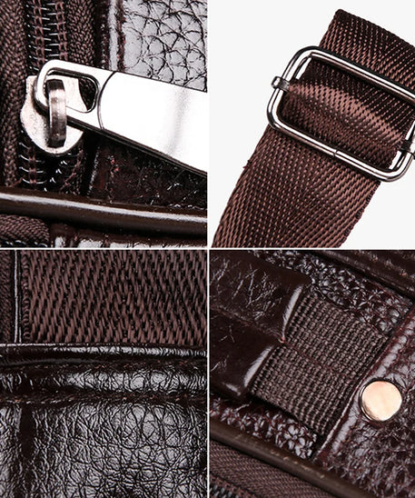 Sacoche homme cuir "MESSENGER"