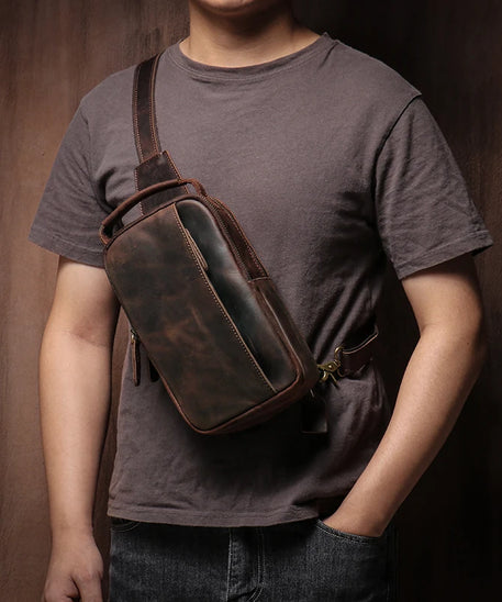 Sacoche Homme cuir "TRAVEL"