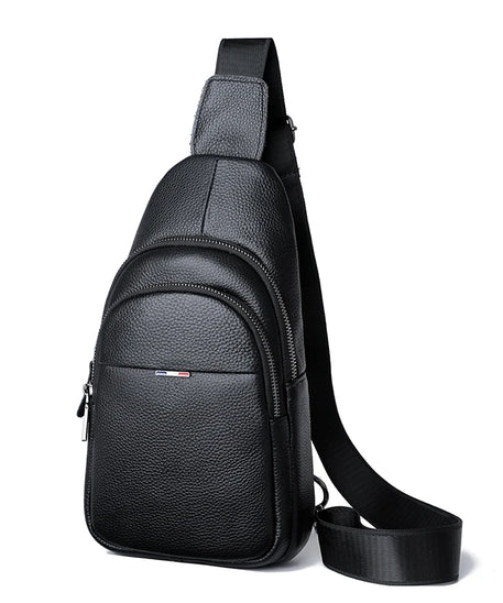 Sacoche cuir homme "PURITY"