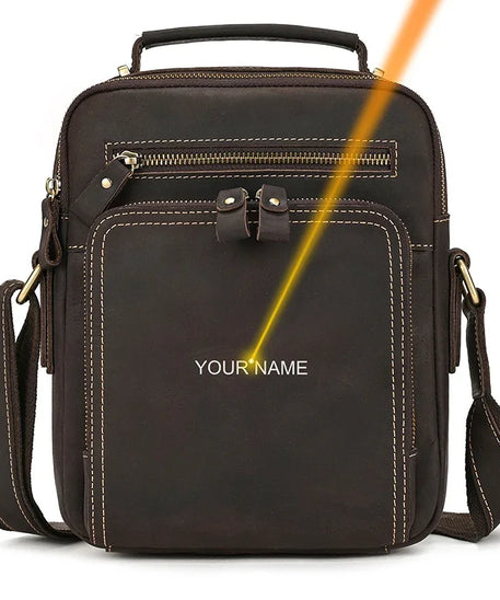 Sacoche cuir homme "NEWSBIRD"