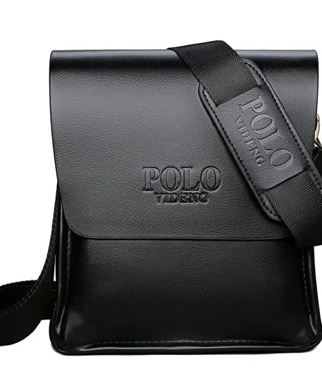 Sacoche cuir homme "POLO"