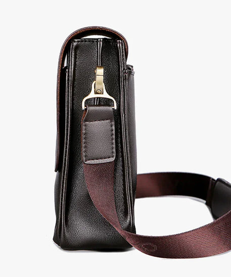 Sacoche cuir homme "POLO"